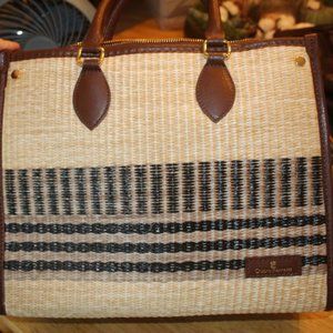 GORGEOUS! CHIARA FERRETTI ITALIAN WOVEN Large crossbody NEW Chiara Ferretti